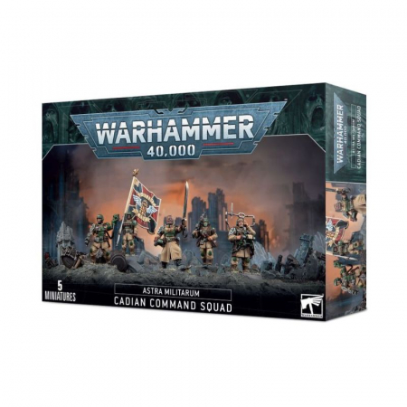 Warhammer 40K - Astra Militarum: Cadian Command Squad - GW [1]