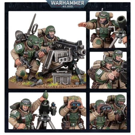 Warhammer 40K - Astra Militarum: Cadian Heavy Weapon Squad - GW [3]