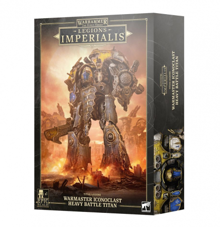 Precomenzi - Warhammer Legion Imperialis - Warmaster Iconoclast Heavy Battle Titan