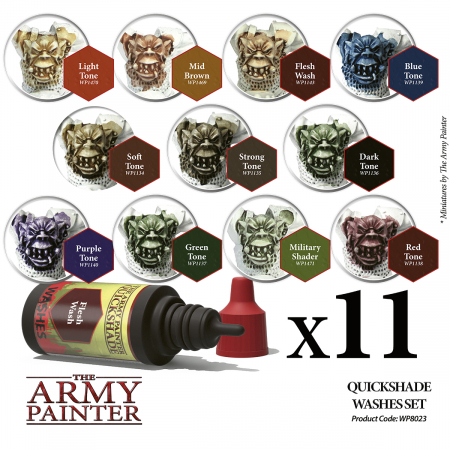 The Army Painter - Warpaints Quickshade Washes Paint Set [2]
