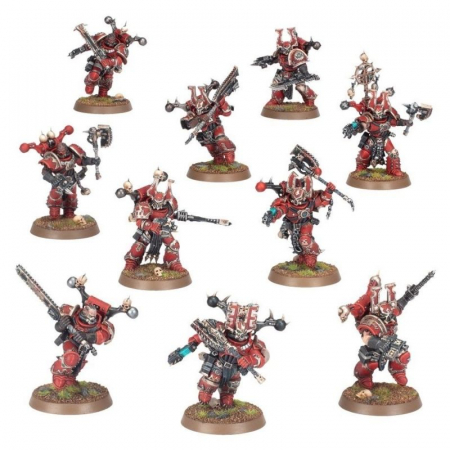Precomenzi - World Eaters: Khorne Berzerkers