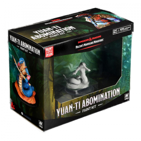 RPG - Yuan-ti Abomination Paint Kit - D&D Nolzur's Marvelous Miniatures