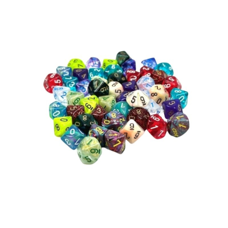 Zaruri - Zar D10: Mini D10 Loose Dice (1 buc)