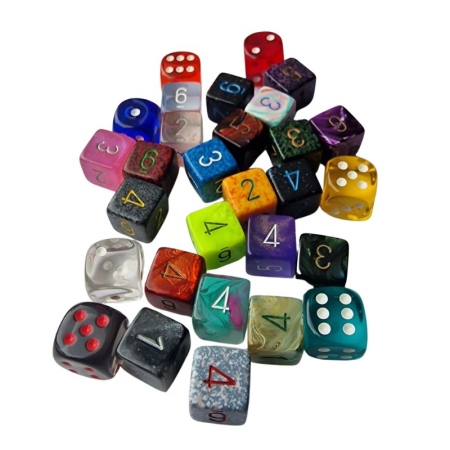 Zar D6: Regular D6 Loose Dice (1 buc) [1]