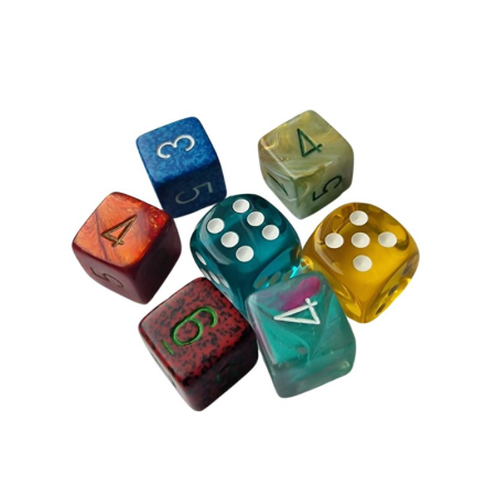 Zar D6: Regular D6 Loose Dice (1 buc) [2]