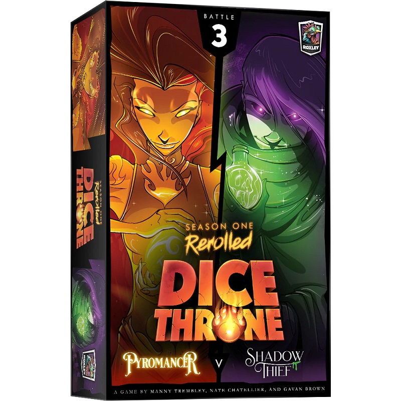 Dice Throne Season One Rerolled: Box 3 - Pyromancer vs Shadow Thief - EN