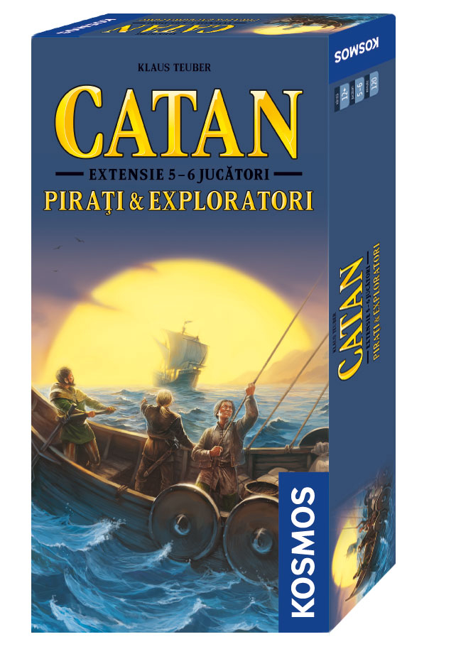 Catan - Pirati si Exploratori 5 6 (Extensie) - RO - (cutie usor deteriorata)