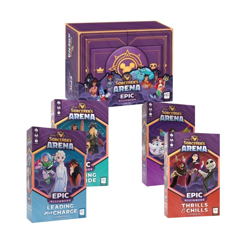 Disney Sorcerer s Arena: Epic Alliances Core Set + Expansions - Promo Pack