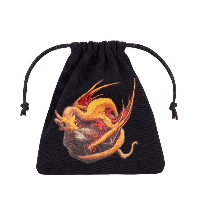 Dragon Black  Adorable Dice Bag
