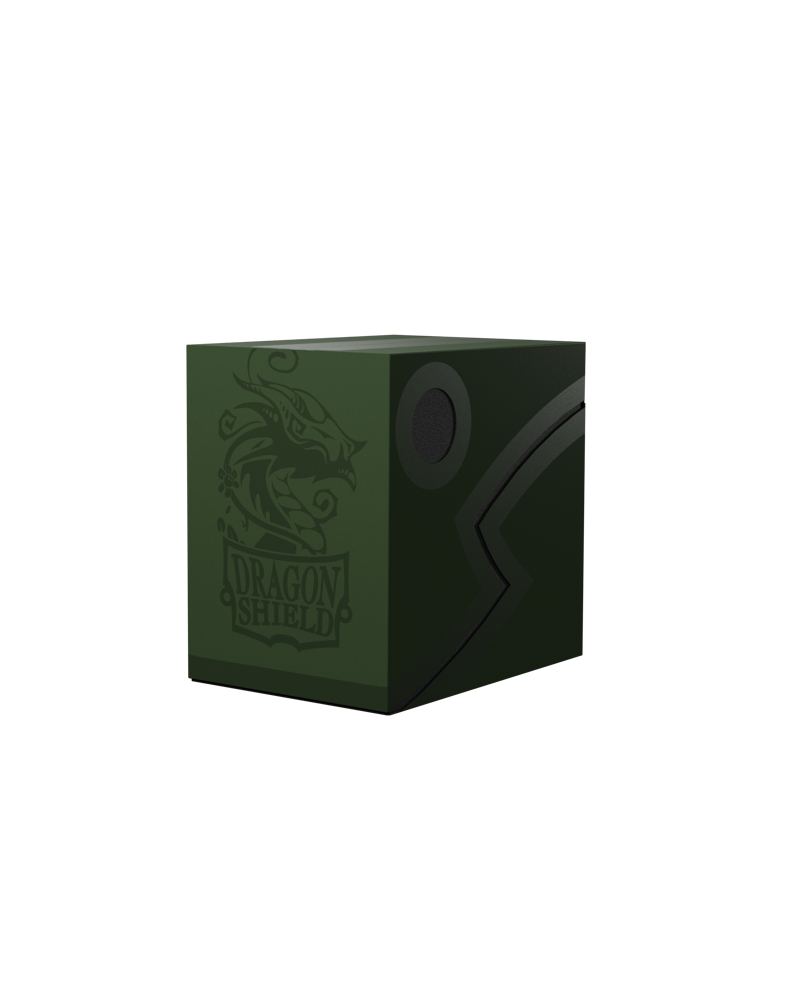 Dragon Shield Double Shell - Forest Green Black 120+