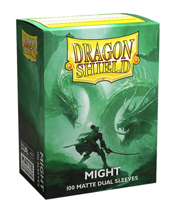 Dragon Shield Standard Sleeves - Matte Dual Might (100 Sleeves)
