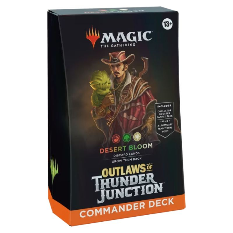 Magic: The Gathering - Outlaws of Thunder Junction Commander Deck Desert Bloom - EN
