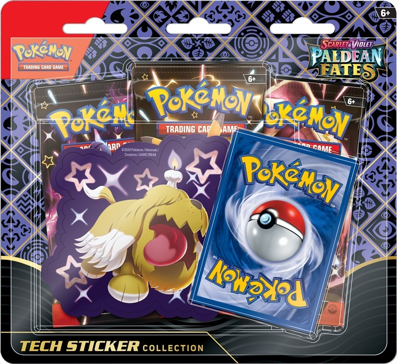 Pokemon - Scarlet  Violet 4.5 Paldean Fates Tech Sticker Collection - Shiny Greavard - EN
