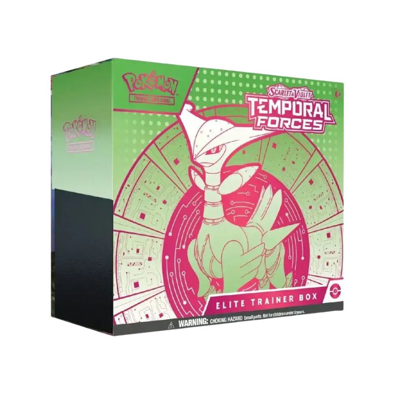 Pokemon - Scarlet  Violet 5 Temporal Forces Elite Trainer Box Iron Leaves - EN