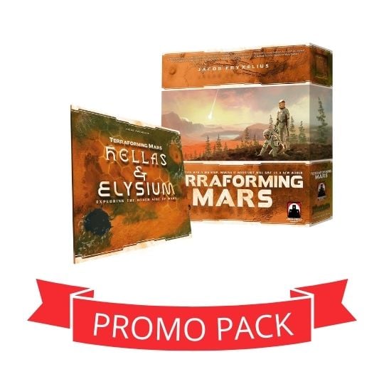 Pret mic Terraforming Mars  Hellas  Elysium - Promo Pack
