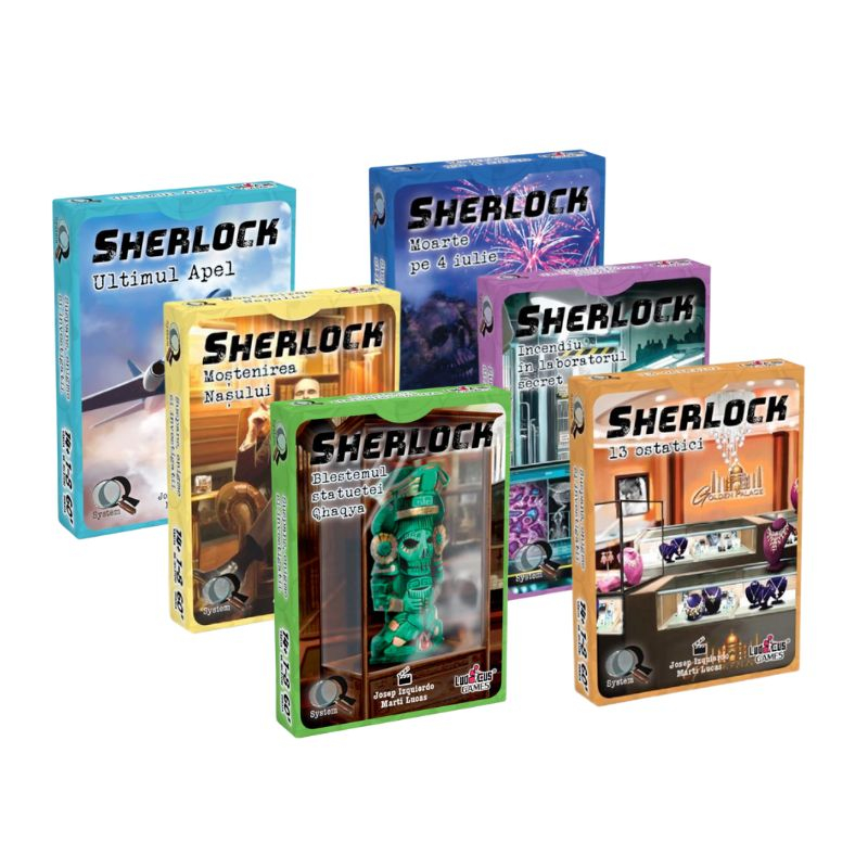 Pret mic Sherlock Q1-Q6 Collection - Promo Pack