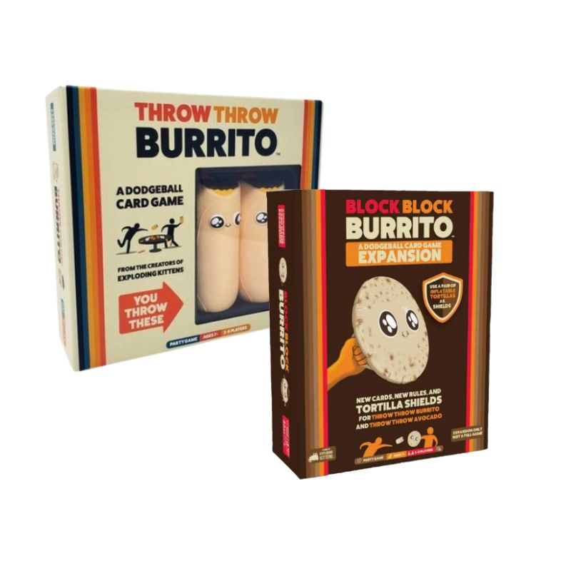 Throw Throw Burrito + Block Block Burrito - Promo Pack