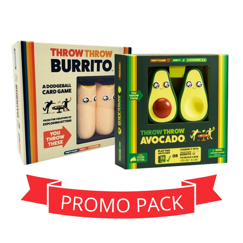 Throw Throw Burrito + Avocado - Promo Pack