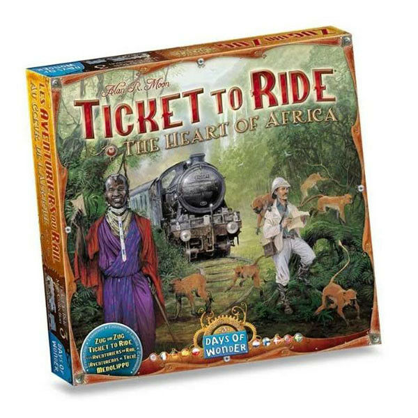 Ticket to Ride - Map Collection 3: The Heart of Africa (Extensie) - EN
