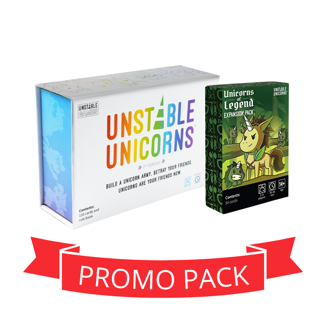 Pret mic Unstable Unicorns  Legends - Promo Pack