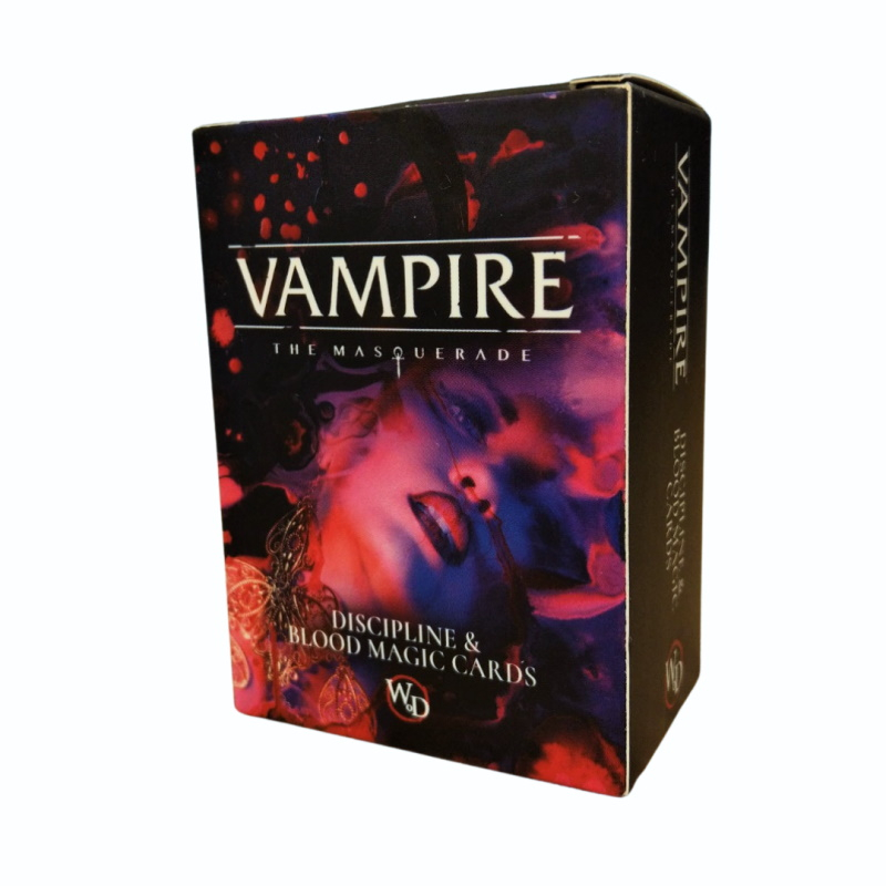 Vampire The Masquerade 5th Ed - Discipline and Blood Magic Card Deck - EN