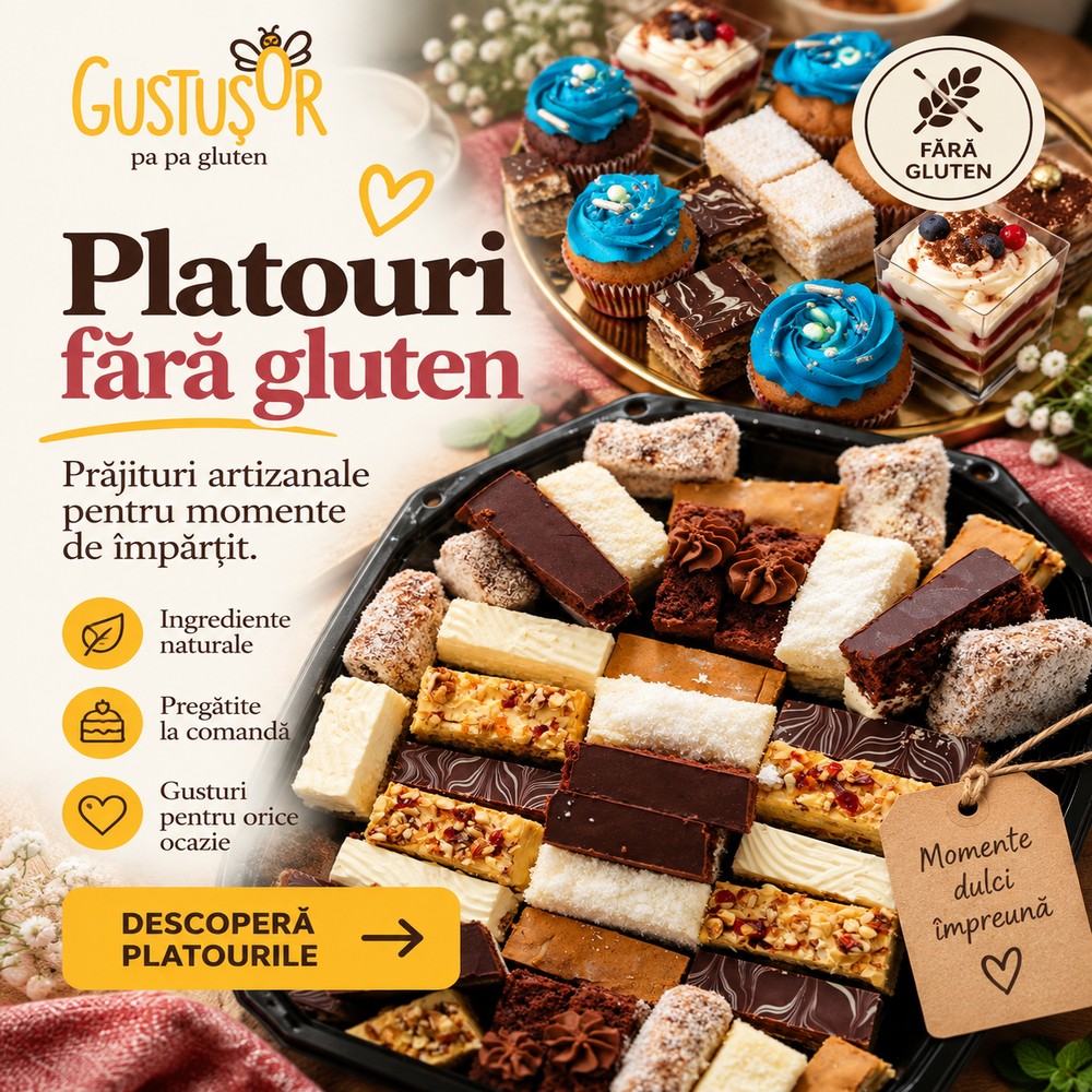 Platouri fără gluten- Gustușor