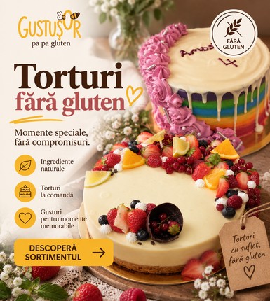 Torturi fără gluten – Gustușor