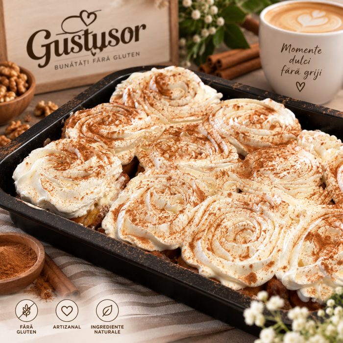 Cinnamon Roll fără gluten Gustușor [2]