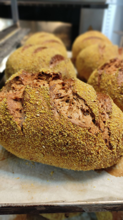 Paine fara gluten cu seminte [2]