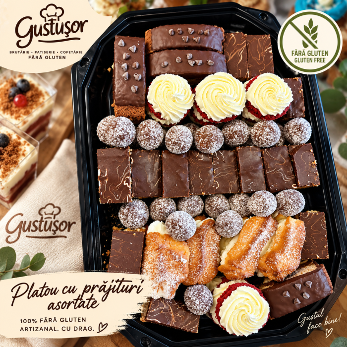 Platou cu prăjituri asortate fără gluten – Gustușor [2]