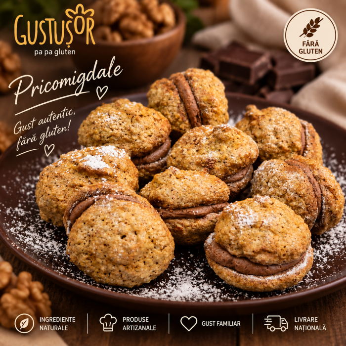 Pricomigdale artizanale fără gluten – Gustușor [2]