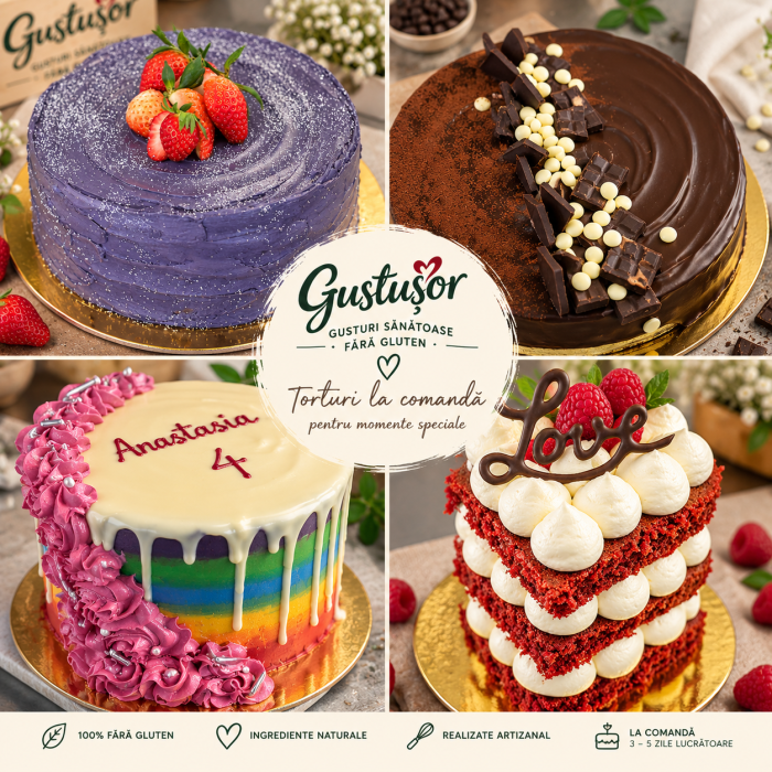 Tort fără gluten la comandă – Gustușor [3]