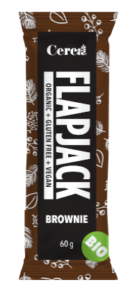 Produse vegane - Baton brownie eco  cu fulgi de ovaz  si cacao