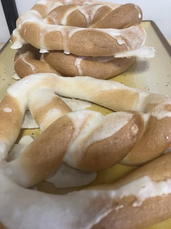 Patiserie sărată - Covrig cu sare