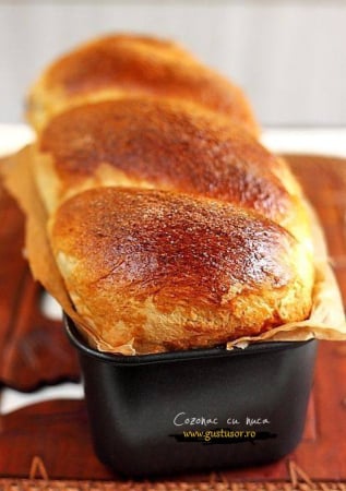 Patiserie dulce - Cozonac cu nuca fara gluten