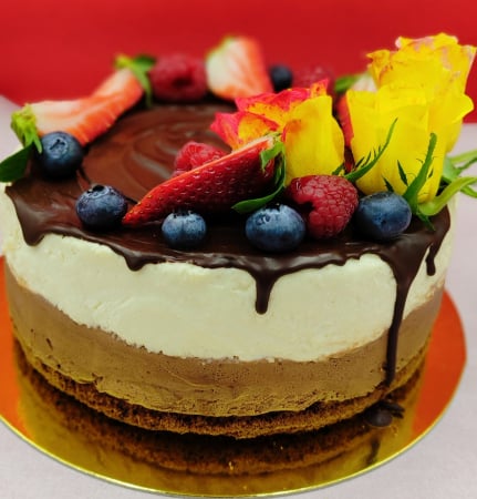 Torturi întregi - Tort cu ciocolată și mascarpone