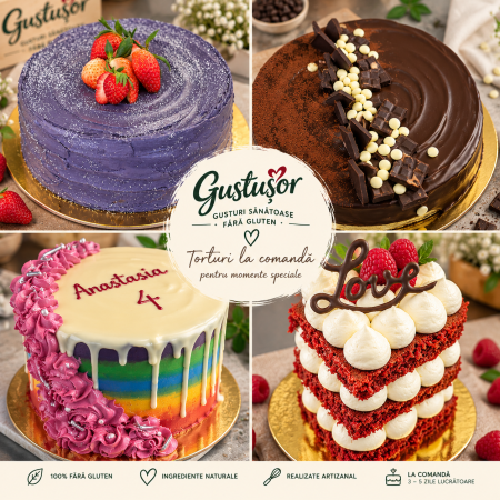 Tort fără gluten la comandă – Gustușor [2]