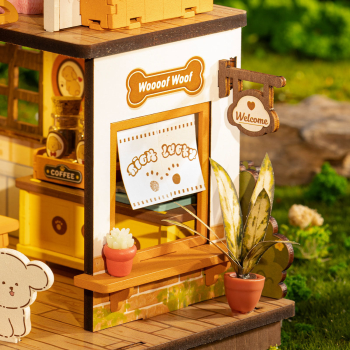 Puzzle 3D, Casuta DIY, Puppy’s Cozy Villa, 230 piese [8]