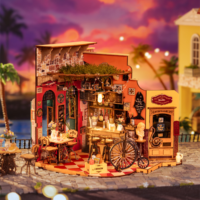 Puzzle 3D, Casuta DIY, Cheers Bar & Dining, 312 piese [2]