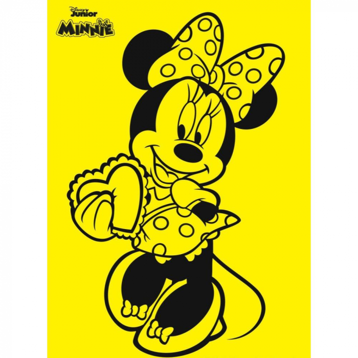 Pictura cu nisip colorat Minnie Mouse Love [2]
