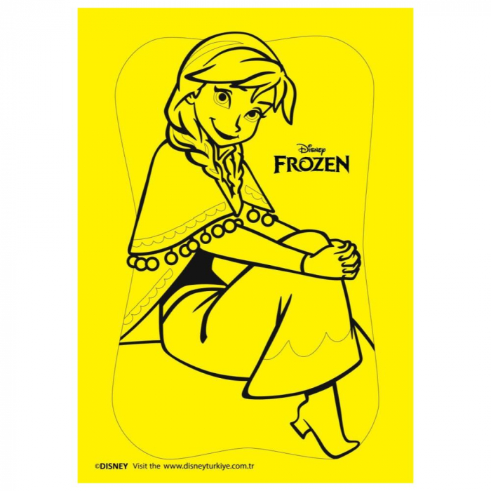 Pictura cu nisip colorat Frozen – Elsa & Anna [4]