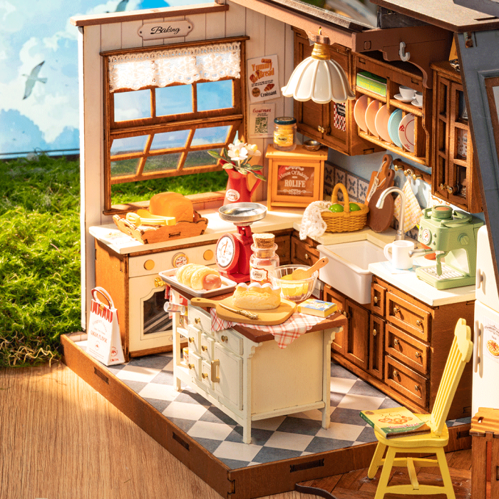 Puzzle 3D, Casuta DIY, Baking Kitchen, 359 piese [3]