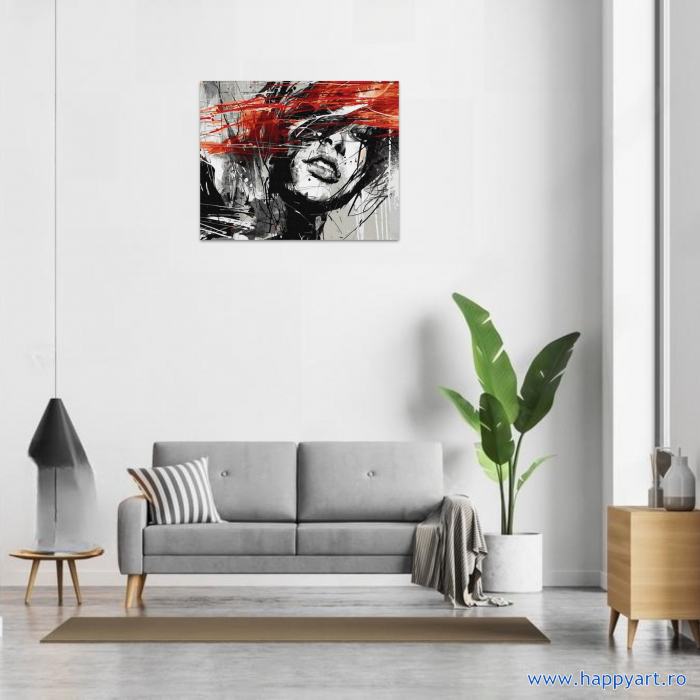 Kit pictura pe numere Descopera-te, cu sasiu, 50x65 cm, 22 culori [2]