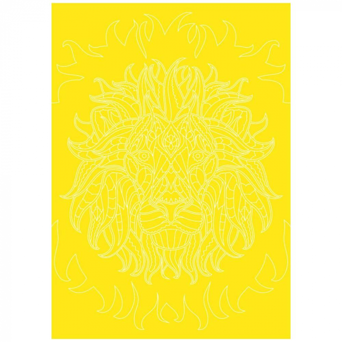 Pictura cu nisip colorat Leu, Elefant, Maimuta [5]