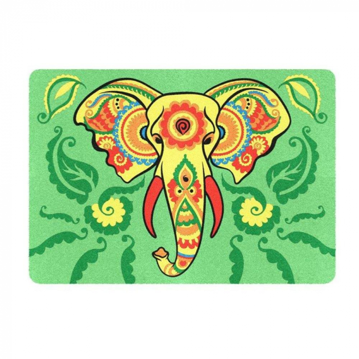Pictura cu nisip colorat Leu, Elefant, Maimuta [3]
