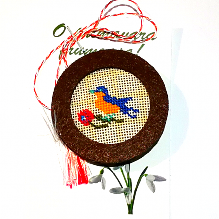 Martisoare cusute goblen handmade [9]