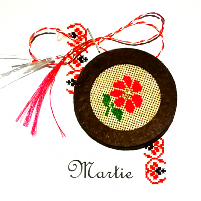 Martisoare cusute goblen handmade [4]