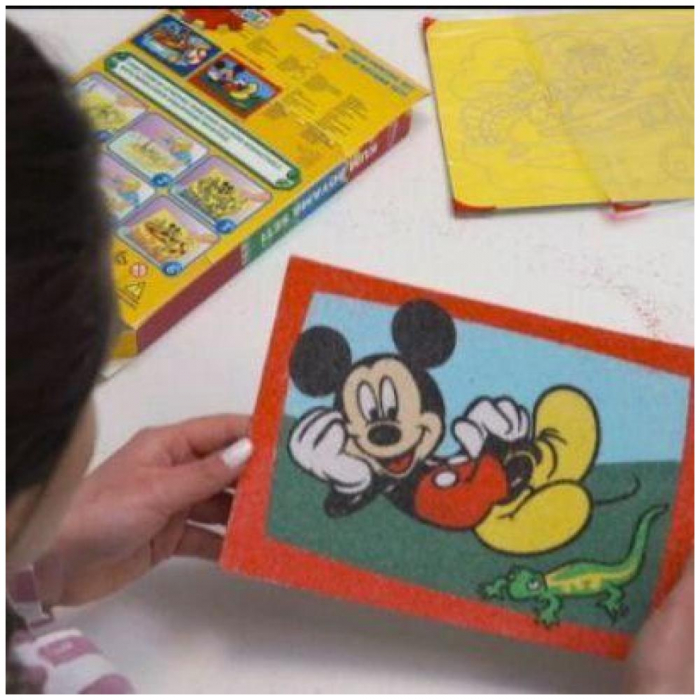 Pictura cu nisip colorat Mickey Mouse [6]