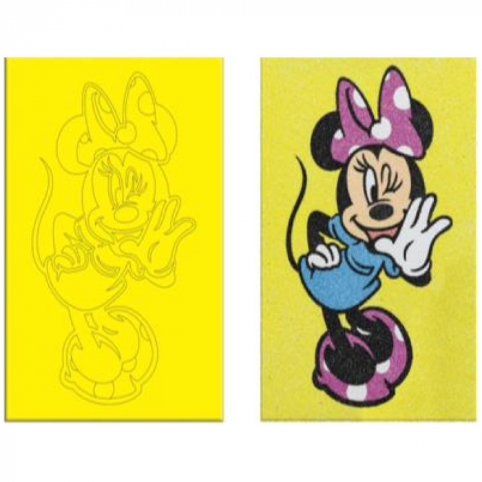 Pictura cu nisip colorat Minnie Mouse [4]