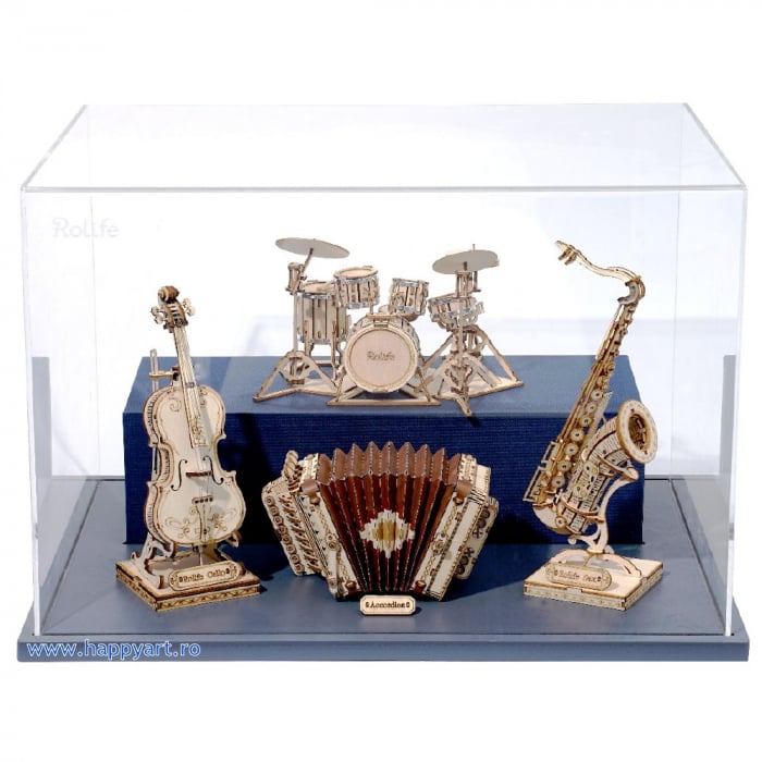 Puzzle 3D, Violoncel, lemn, 58 piese, TG411 [12]